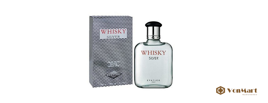 Nước Hoa Nam Whisky Silver 50ml, Nam tính, mạnh mẽ, cuốn hút, hương thơm lưu lâu