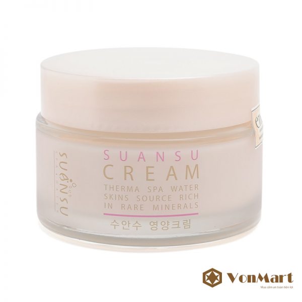 Kem dưỡng trắng da Suansu Cream, chính hãng mỹ phẩm Enesti, dưỡng da trắng mềm, tươi sáng