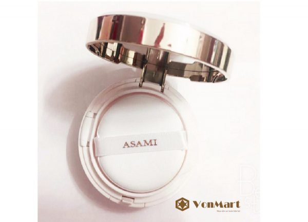 Phấn nước trang điểm Asami CC Cream, Cushion Type SPF35, che phủ khuyết điểm, kiềm dầu