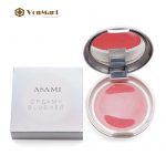 Phấn má hồng Asami Creamy Blusher PK02, dạng kem mịn, tông hồng ngọt ngào, trẻ trung, cho đôi má ửng hồng