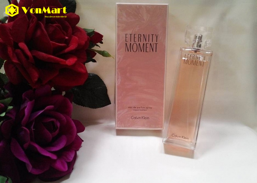 Nước Hoa Eternity Moment Eau De Parfum 100ml, Nữ tính, trẻ trung, gợi cảm, hấp dẫn
