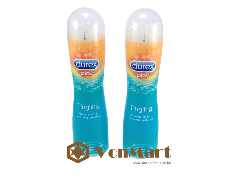 Gel bôi trơn Durex Play Tingle 100ml, cửa hàng bán gel bôi trơn Durex