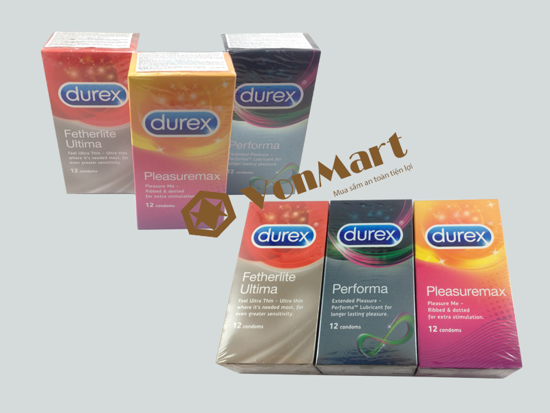 Kích cỡ bao cao su Durex, bao cao su Durex có size bao nhiêu