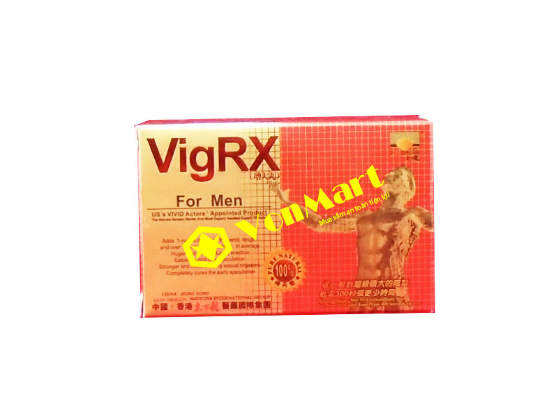 Thuốc VigRX For Men, dành cho Nam hàng cao cấp, giá rẻ