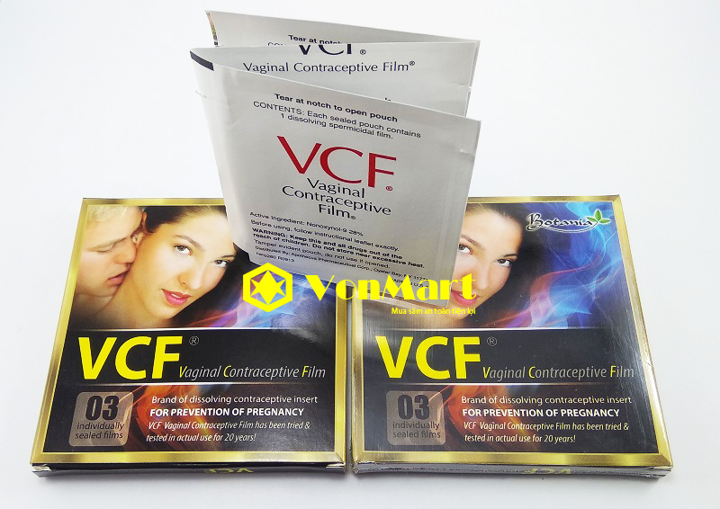 VCF màng tránh thai cho Nữ, hàng cao cấp của Mỹ, chính hãng