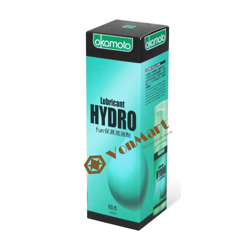 Gel bôi trơn Okamoto Fun lubricant – Hydro, gốc nước tự nhiên tăng ẩm