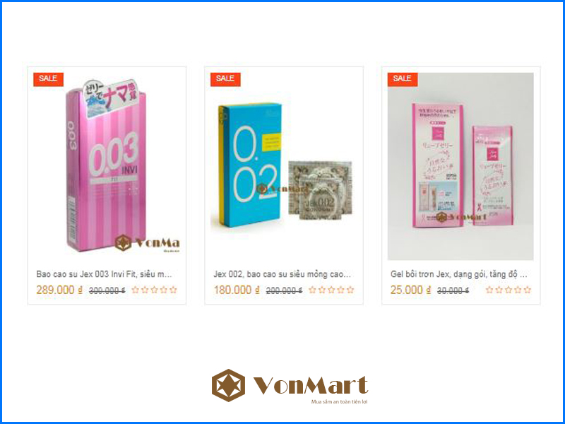 Bán bao cao su Jex, shop bán bao cao su uy tín, chính hãng