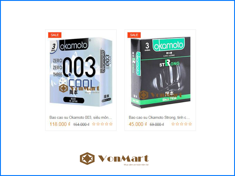 Bán các loại bao cao su, 3 loại bao cao su đang được ưa chuộng