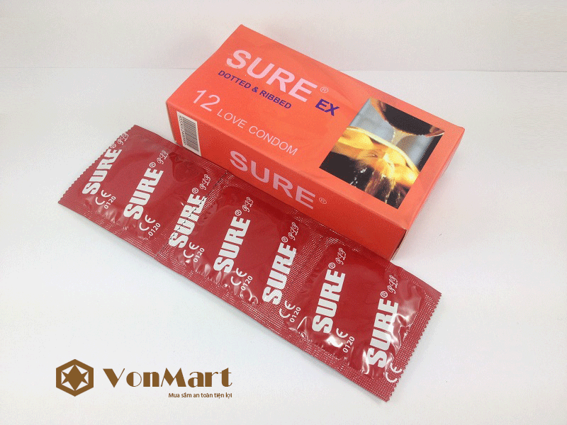 Các loại bao cao su Sure, loại nào đang được ưa chuộng, bán ở đâu?