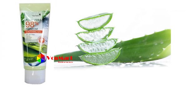 Gel dưỡng thể lô hội Aloevera Moisture Real Soothing 150g, hàng cao cấp chính hãng Hàn Quốc