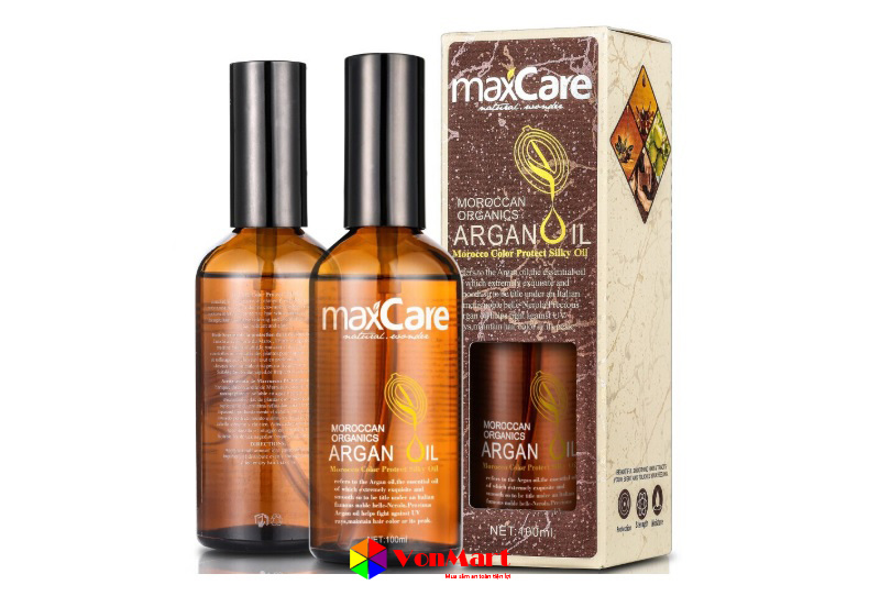 Tinh dầu dưỡng tóc Maxcare Argan Oil, nuôi dưỡng khỏe, tái tạo hư tổn