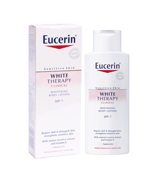 Sữa dưỡng thể Eucerin White Therapy body Lotion SPF7